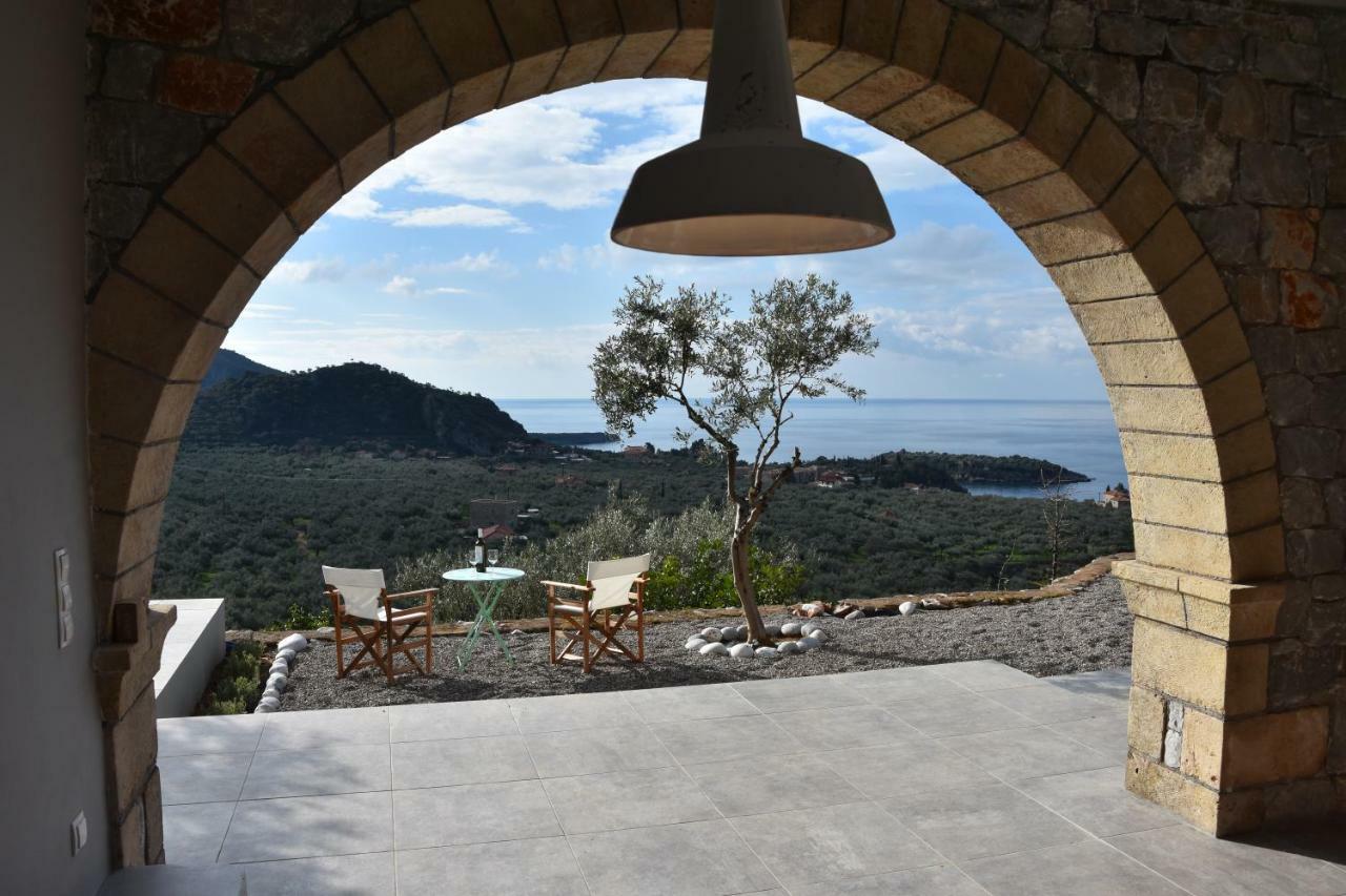 Athina'S Stone House In Kardamyli Villa Екстериор снимка
